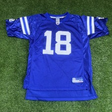 Peyton Manning Indianapolis Colts Jersey Youth Xl Reebok 18