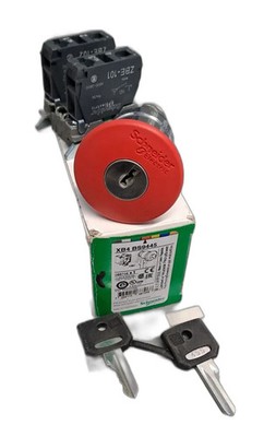 XB4BS9445 - SCHNEIDER - XB4BS9445 / Emergency Stop Button NEW