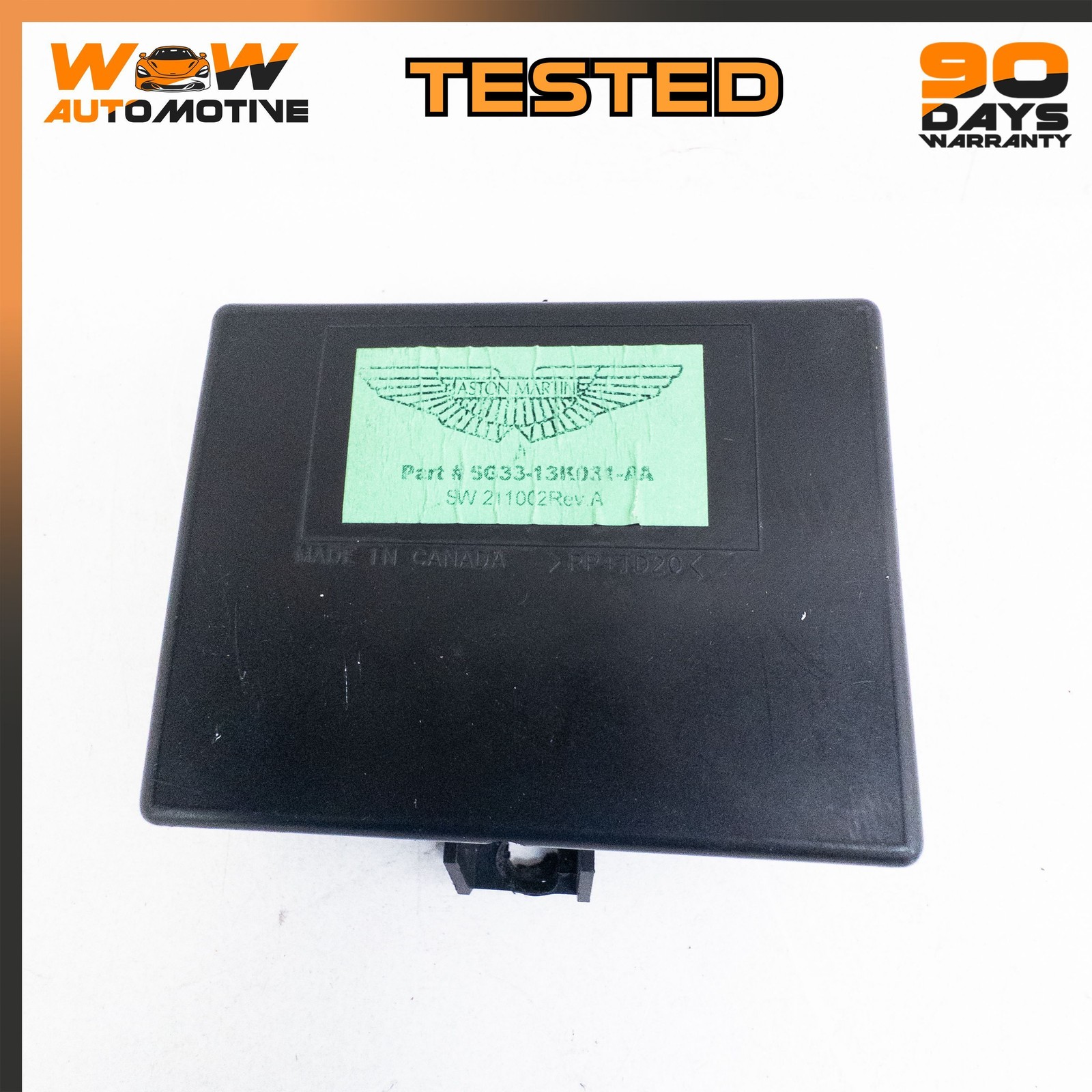 06-16 ASTON MARTIN V8 VANTAGE HEADLAMP LIGHT LEVELING CONTROL MODULE UNIT OEM