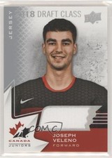 2020-21 Team Canada Juniors 2018 Draft Class Jerseys Joe Veleno Joseph #95 0v7