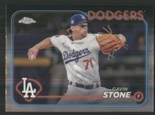 2024 Topps Chrome Update #USC75 Gavin Stone Los Angeles Dodgers 45166