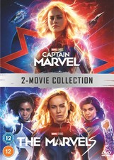 Captain Marvel/The Marvels: 2-movie Collection (DVD) Brie Larson Lee Pace
