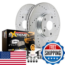 Powerstop Front Brake Kit For Jeep Cherokee 1990-99 Comanche 1990-92 Grand