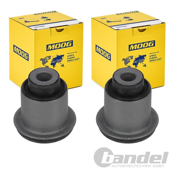 2X Moog Querlenkerlager Buchse Vorne Unten Passend FüR Honda Accord-image