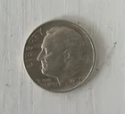 1953-D Roosevelt Dime XF 90% silver strong detail raw U.S. coin  KM# 198 10c