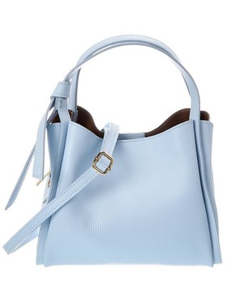 Italian Leather Athena Leather Top Handle Bag Women's