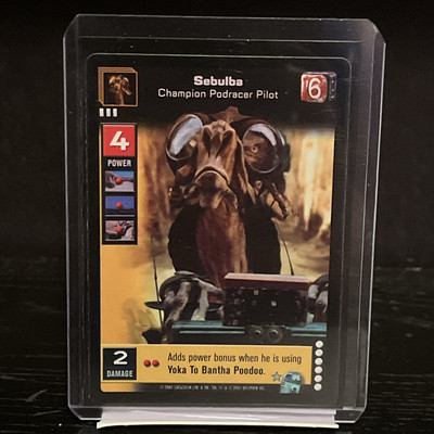 Sebulba, Champion Podracer Pilot - FOIL - Young Jedi Reflections - Young Jedi