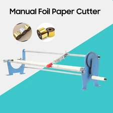 Hot Stamping Tools: Manual Foil Paper Cutter Hot Stamping Rolls Slitter 26 inch