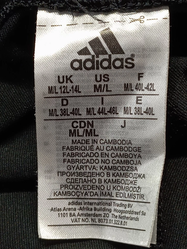 ADIDAS pantalonera Mujeres Pantalón Talla EU 38 negro look casual - Imagen 4 de 4