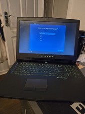 DELL Alienware r4 17  P31E gaming laptop Intel I7 7820HK 1080GPU 16Gb Ram 1440p