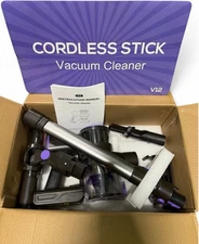Cordless Vacuum Cleaner Rechargeable-Lightweight Portable Stick Vacuum for Home