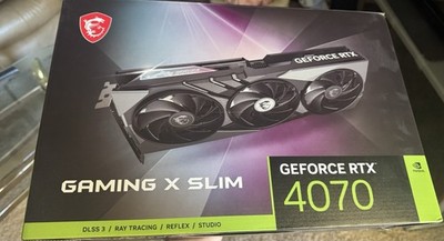 MSI GeForce RTX 4070 GAMING X SLIM