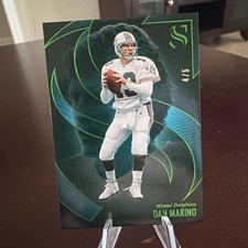DAN MARINO 2025 Panini Silhouette GREEN /5 Dolphins
