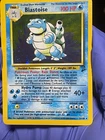 Wizards of the Coast Pokemon Blastoise Base Set 2 2/130 Holo Rare with swirl