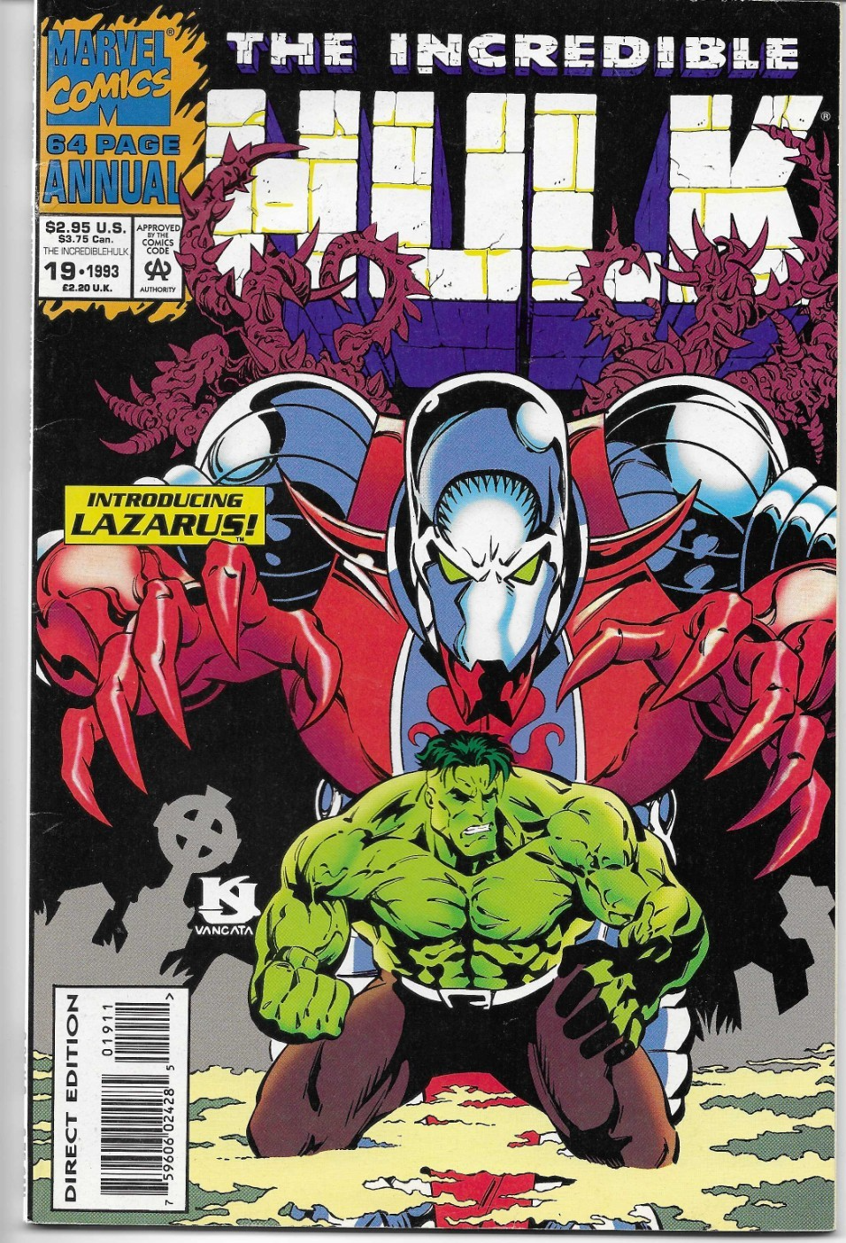 INCREDIBLE HULK ANNUAL #19 (1993) - Back Issue (S)
