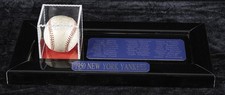 THE NEW YORK YANKEES - AUTOGRAPHED SIGNED BASEBALL CIRCA 1950 WITH CO-SIGNERS