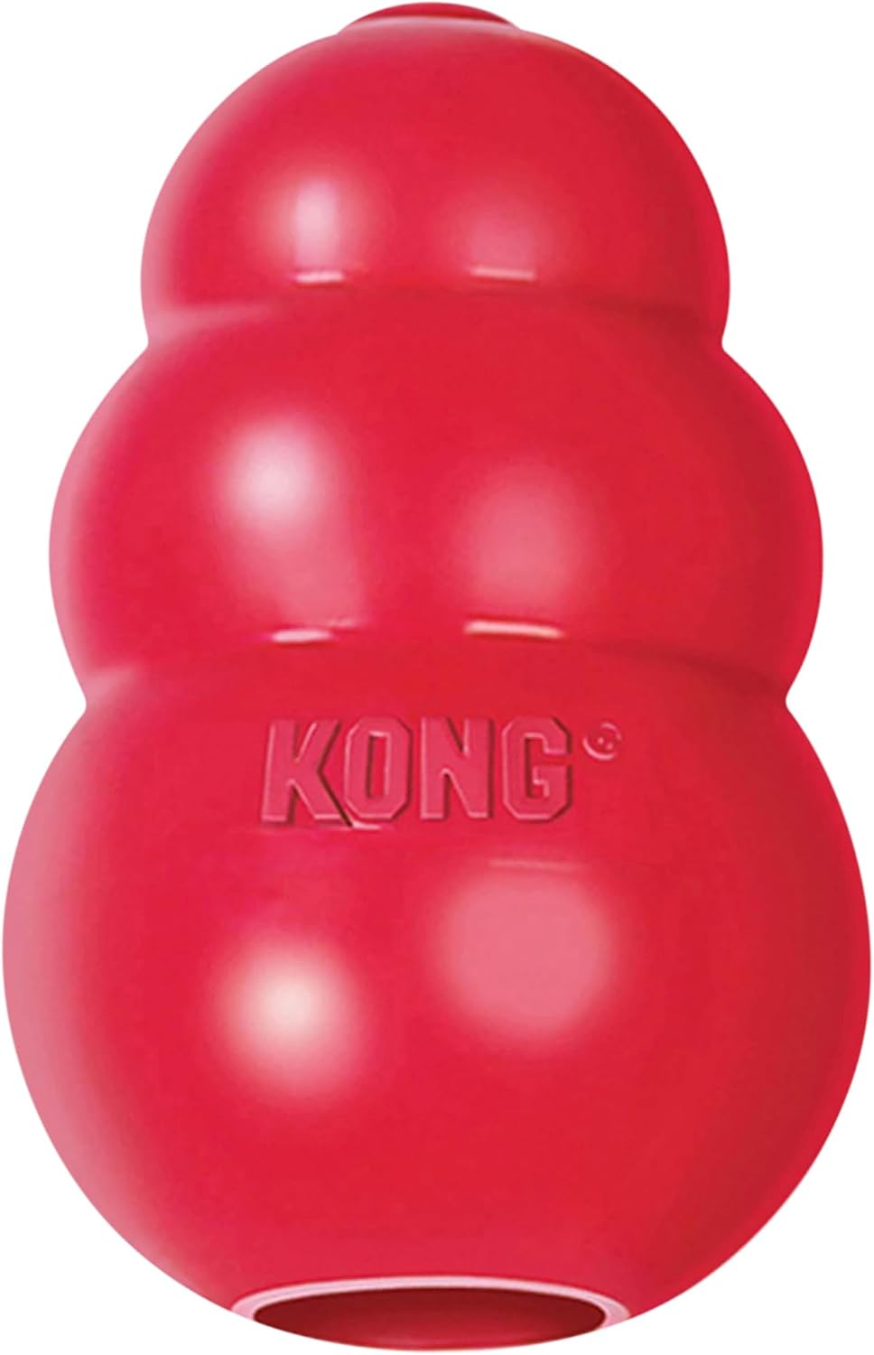 KONG Classic Stuffable Dog Toy - Fetch & Chew Toy for Dogs - Treat-Filling Capab