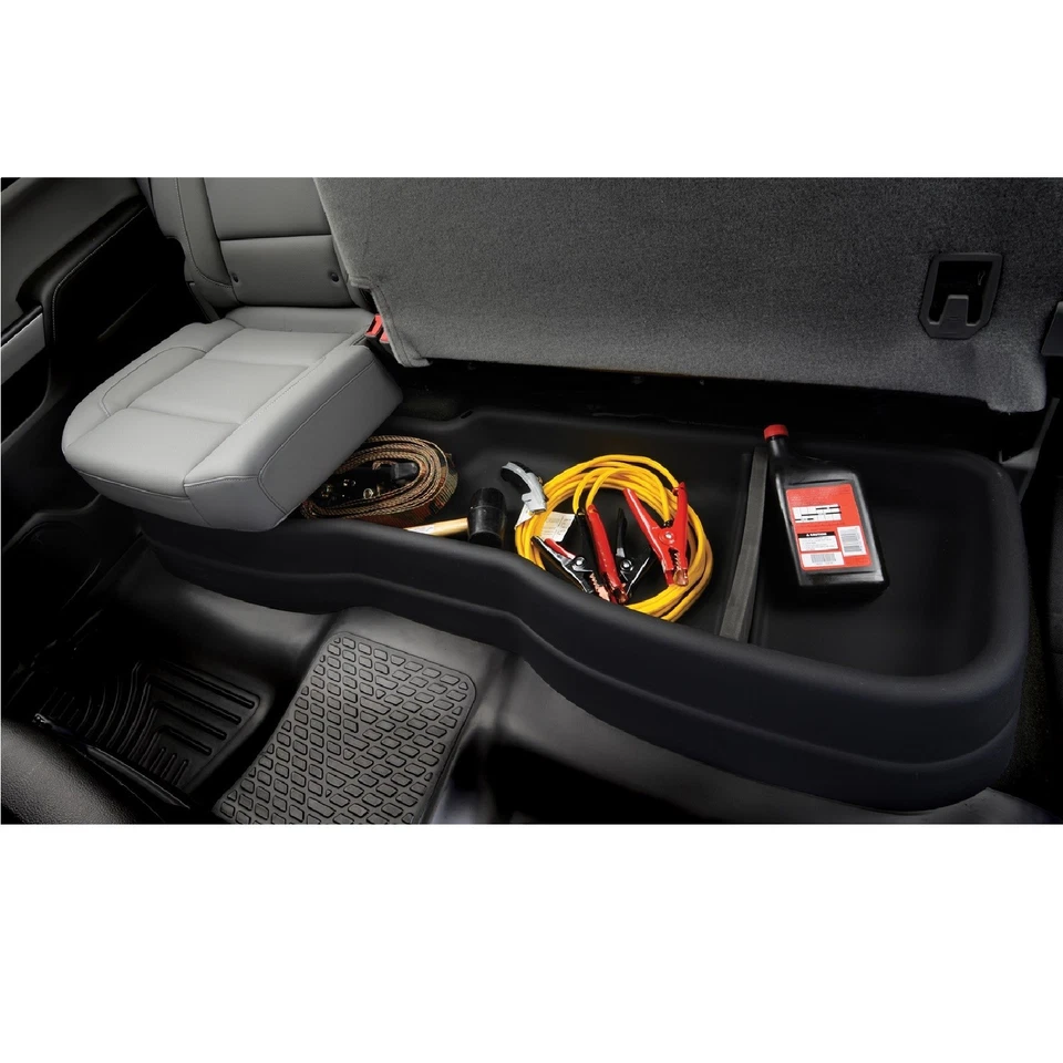 Huskyliners Black Gearbox Under Seat Storage for 09-14 Ford F-150 SuperCab Foto 2 de 4