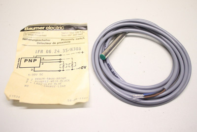 BAUMER ELECTRIC IFR 06.24.35/K386 Näherungsschalter induktiv IFR062435/K386 OVP