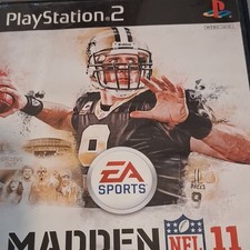 Madden NFL 11 (PS2) EA SPORTS American Football Sports E Manual NTSC-U/C
