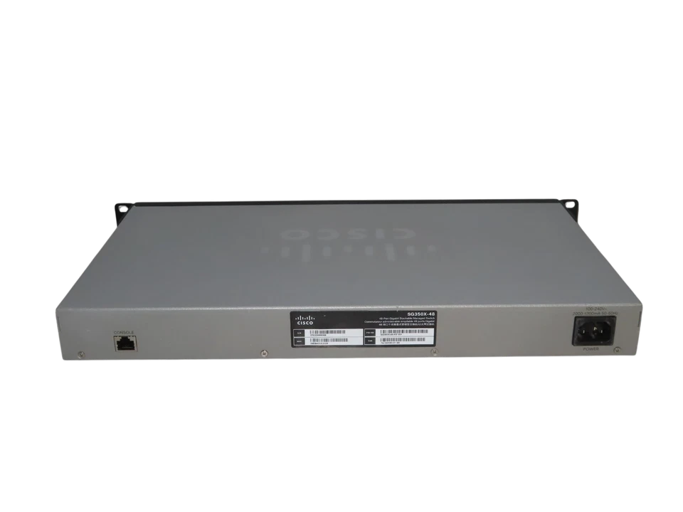 Cisco SG350X-48-K9 Managed Switch 48-Port Rack-Mountable 90 Day Warranty - Image 3 of 4