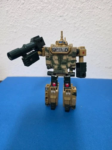 VINTAGE 1983 Gobots Action Figure DEFENDOR Tank Scalerobo 1/60 Bandai (Read)