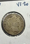 1911 S Barber Dime ~ VF VERY FINE Condition ~ 90% Silver 10c