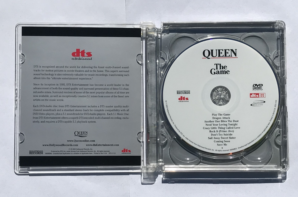 QUEEN THE GAME, DVD AUDIO DISK 【公式通販】