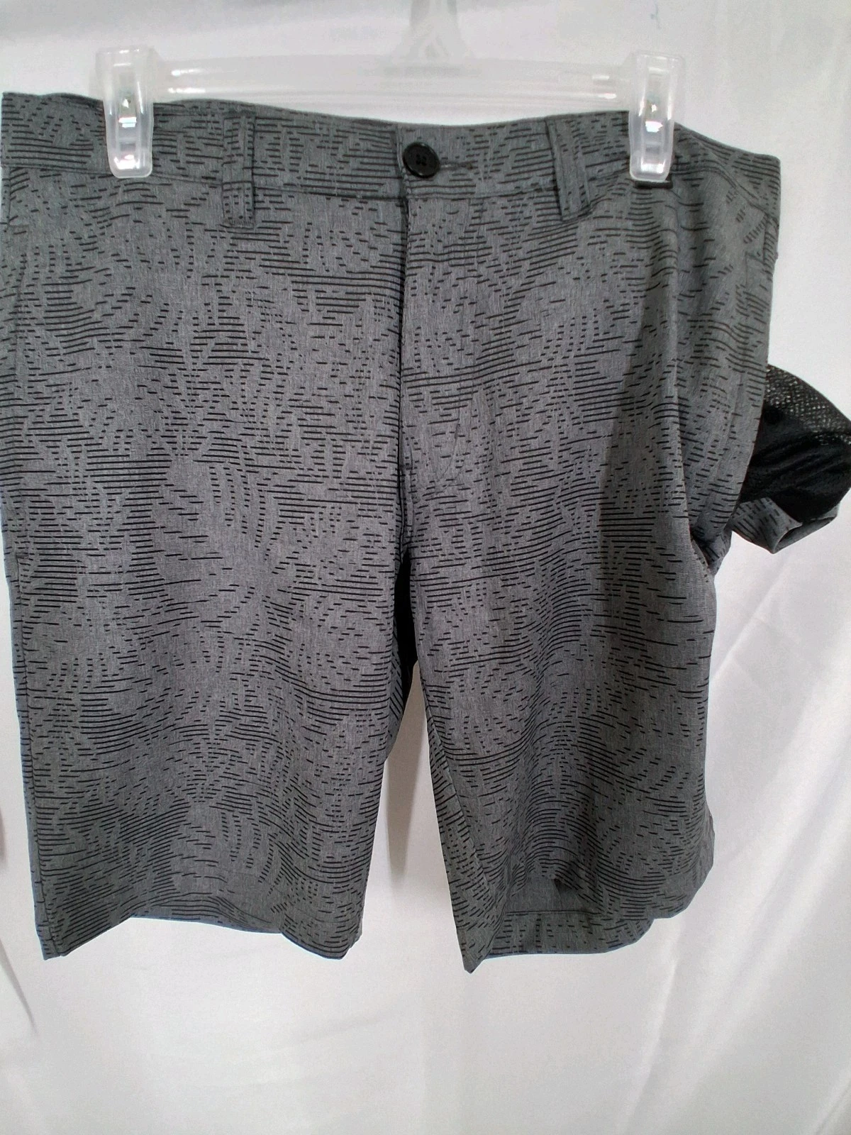 Travis Matthew Go Fish Prestige Hybrid Shorts Leaf Pattern Golf Or Swim Pckts 16
