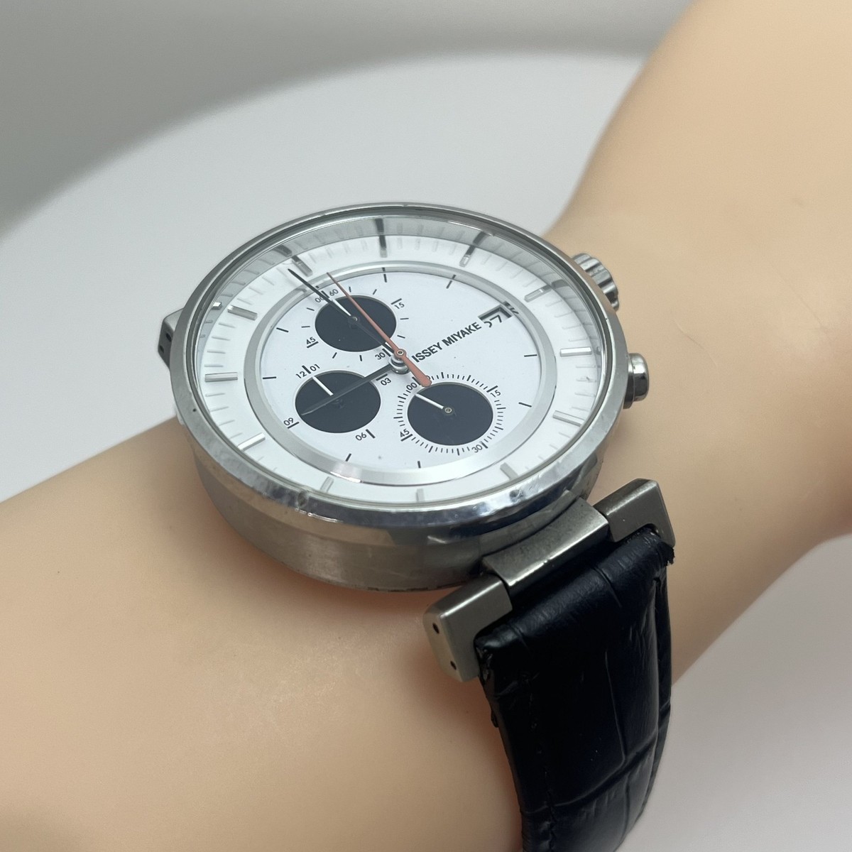 Seiko Issey Miyake W Satoshi Wada Chronograph VK67 Japan Designer
