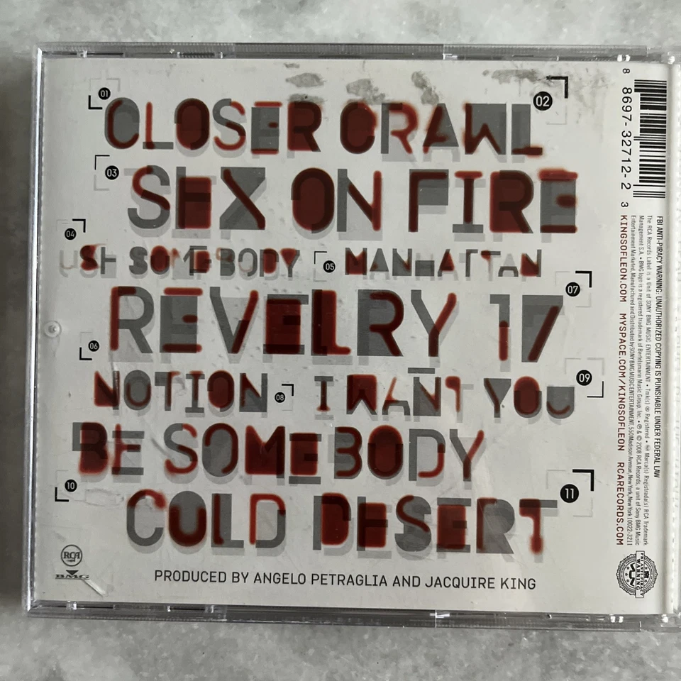 Kings of Leon CD Lot: A-Ha Shake Heartbreak (2005), Only By The Night (2008) Foto 4 de 4