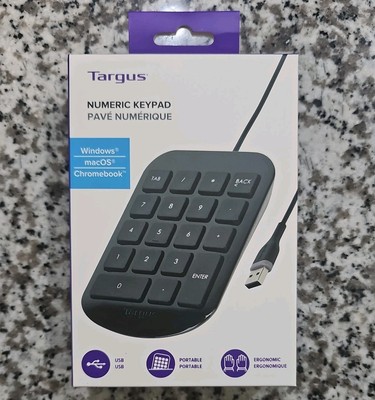 Targus AKP10-A Wired Numeric Keyboard