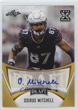 2021 Leaf Draft Auto Gold Osirus Mitchell #BA-OM1 Auto rs2