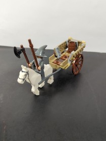 Lego The Lord of the Rings 9469 Gandalf Arrives NOT COMPLETE Wagon Horse 