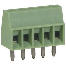 2PC PHOENIX CONTACT - DC 1725685 PCB Terminal Screw 2.54mm 20AWG 160V 6A 5 Posi