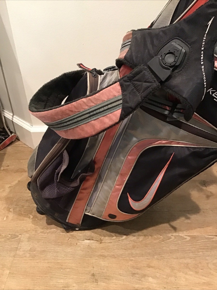 Nike Xtreme Sport golf stand bag 8-way Dual Strap distress