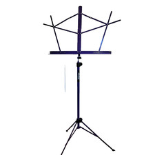 On-Stage Purple Orchestral Music Stand Folding Tripod Sheet Music Stand Holder