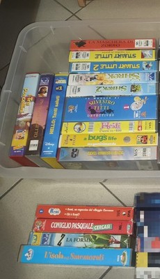 Lot 15 VHS Dreamworks, Disney, DeAgostini.