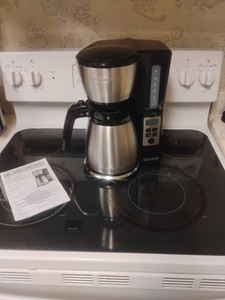 BLACK+DECKER 12 Cup Thermal Programmable Coffee Maker with Brew Strength and...
