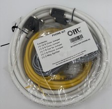 PPC Phone Kit Coax/CAT 5E/Phone Jumper 2-Way Splitter 606212-PPC