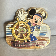 Disney Cruise Line Mickey Mouse Captain Pin 2006 Limited Edition 1800 Single
