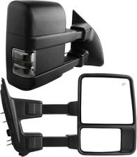 Towing Mirrors Compatible with 2008-2016 Ford F250 F350 F450 F550 Super Duty, Po