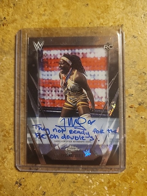 2026 Topps Chrome Logofractor Auto Insurabed/10tyra Mae Steele