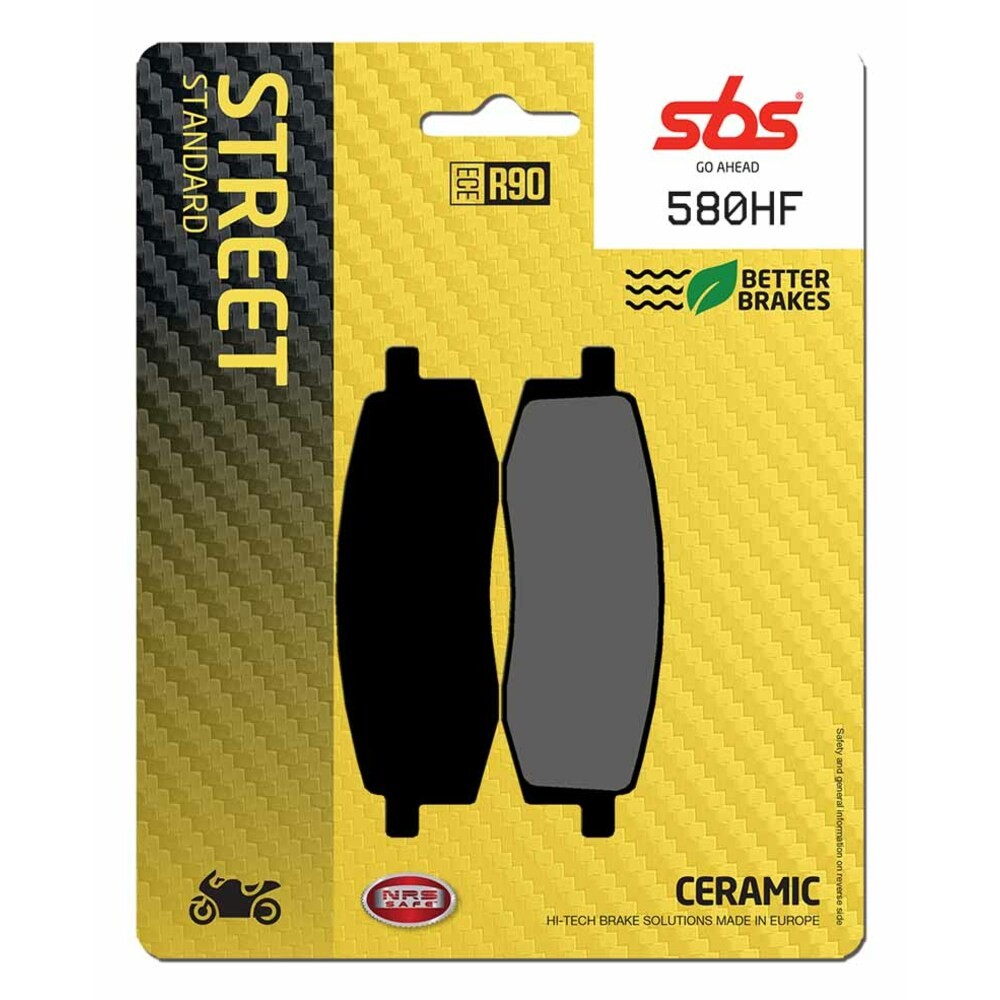 SBS P580-HF Brake Pad For Motorcycle Spare Parts Accessories Replacement Parts