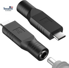 2 Starlink Mini USB C Adapters, Dc 5.5 X 2.1Mm Female to Type-C Male Power Cord