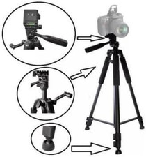 Tripod Stand for Cameras   60" Lightweight Portable Tripod with Carry Bag, DSLR