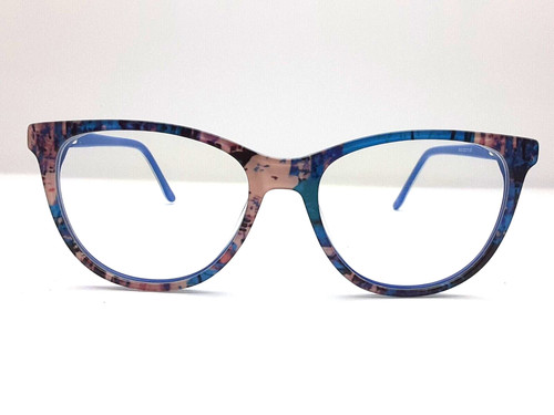 Unbranded 8010 Turquoise Blue/Multi-color, Full Rim 52-17-143 9/F13