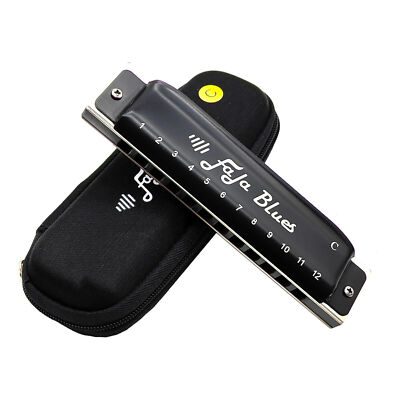 FALA Blues harmonica 12 hole Professional Diatonic Harmonica Blues Mouth Organ