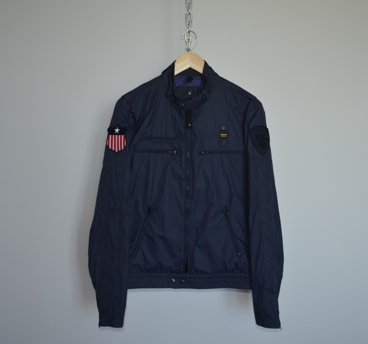 Blauer U.S.A. Women's Light Jacket Navy Size L Casual Clothing
