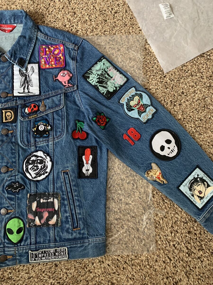 Denim Jacket Patches Men